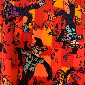 LuLaRoe TC2 Scarecrow Leggings NWOT